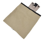 Foraging Bag Canvas Foldable Portable Thick Unique Simple Appearance Belt Fruit Picking Pouch for Outdoor CampingKhaki
