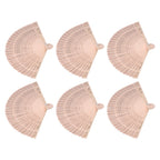 12Pcs Wooden Hand Fans Chinese Style Hollow Folding Handheld Fan for Wedding Gift Party DIY Decoration