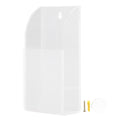 Acrylic Remote Control Holder Simple Wall Mount Media Organizer Transparent Cosmetics Stand1 Cell