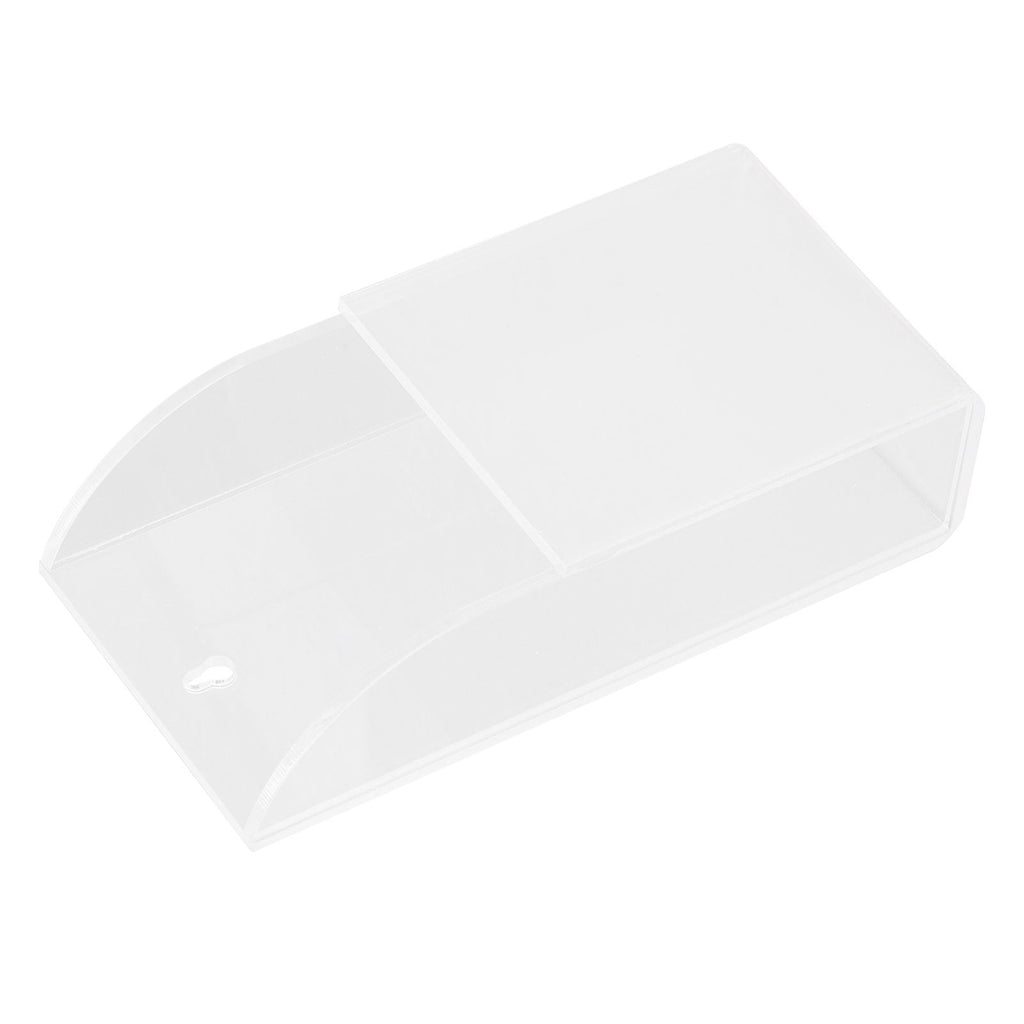 Acrylic Remote Control Holder Simple Wall Mount Media Organizer Transparent Cosmetics Stand1 Cell