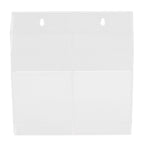 Acrylic Remote Control Holder Simple Wall Mount Media Organizer Transparent Cosmetics Stand2 Cell