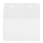 Acrylic Remote Control Holder Simple Wall Mount Media Organizer Transparent Cosmetics Stand2 Cell