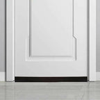 Door Edge Strip Bottom Sealing Self Adhesive Dust Proof Soundproofing Weather Protection Trim Brown