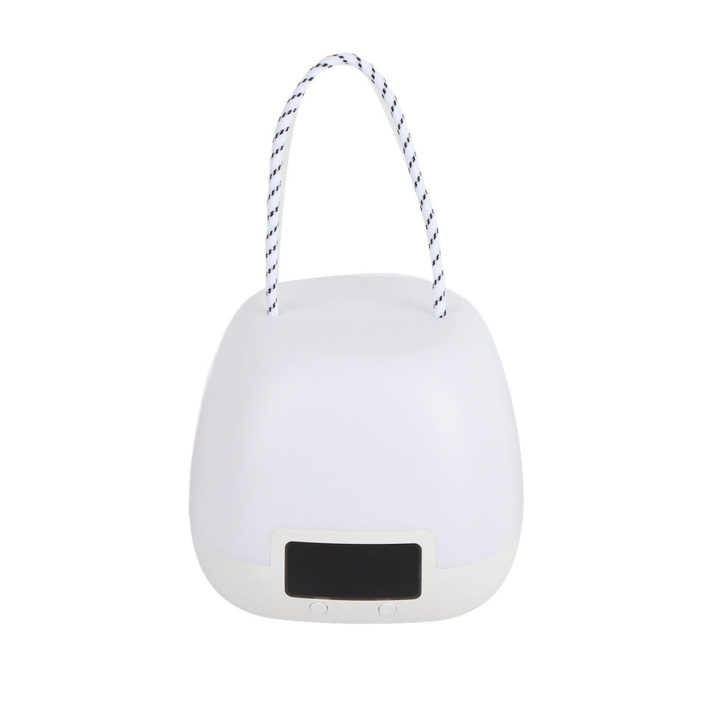 LED Night Light Rechargeable Children's Bedroom Bedside Desk Lamp Household Supplies 4w Remote Control 3 Color Clock