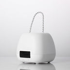 LED Night Light Rechargeable Children's Bedroom Bedside Desk Lamp Household Supplies 4w Remote Control 3 Color Clock