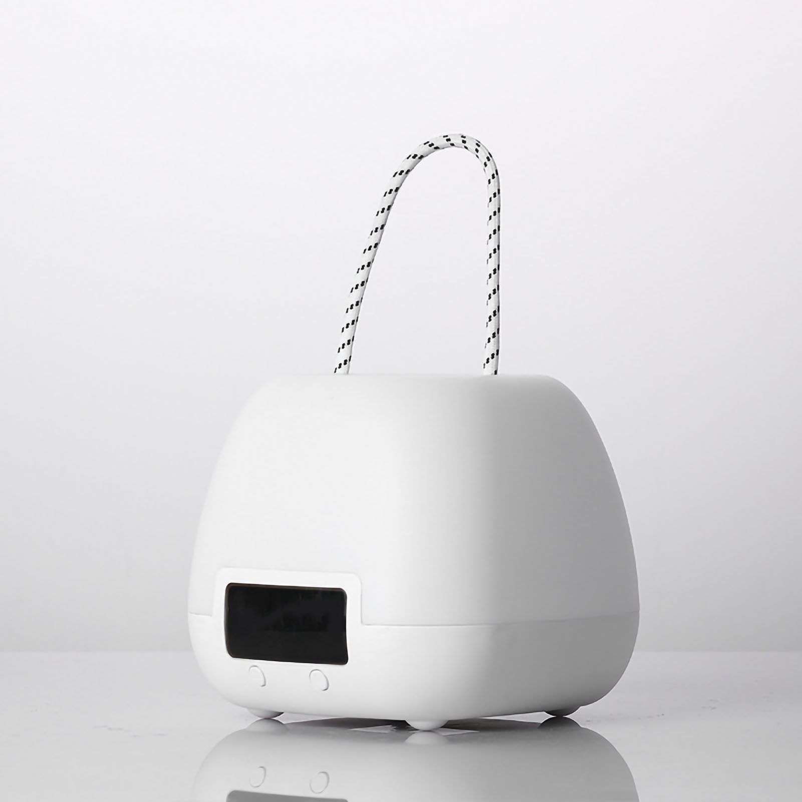 LED Night Light Rechargeable Children's Bedroom Bedside Desk Lamp Household Supplies 4w Remote Control 3 Color Clock
