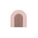 Placemat Prevent Slip Wearable Thickened Insulation Cup Pad for Bowl Plate Kitchen Restaurant Gradient Pink