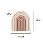 Placemat Prevent Slip Wearable Thickened Insulation Cup Pad for Bowl Plate Kitchen Restaurant Beige Coffee
