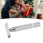 Vintage Razors High Safety Ergonomic Handle Anti Rust Classic Manual Shaver for Men Home Barber Salon Travelling Gifts 4