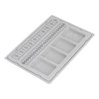 Beaded Measuring Board 4 Straight Channels 4 Recessed Compartments Bead Design Board for Creating Bracelets Necklaces