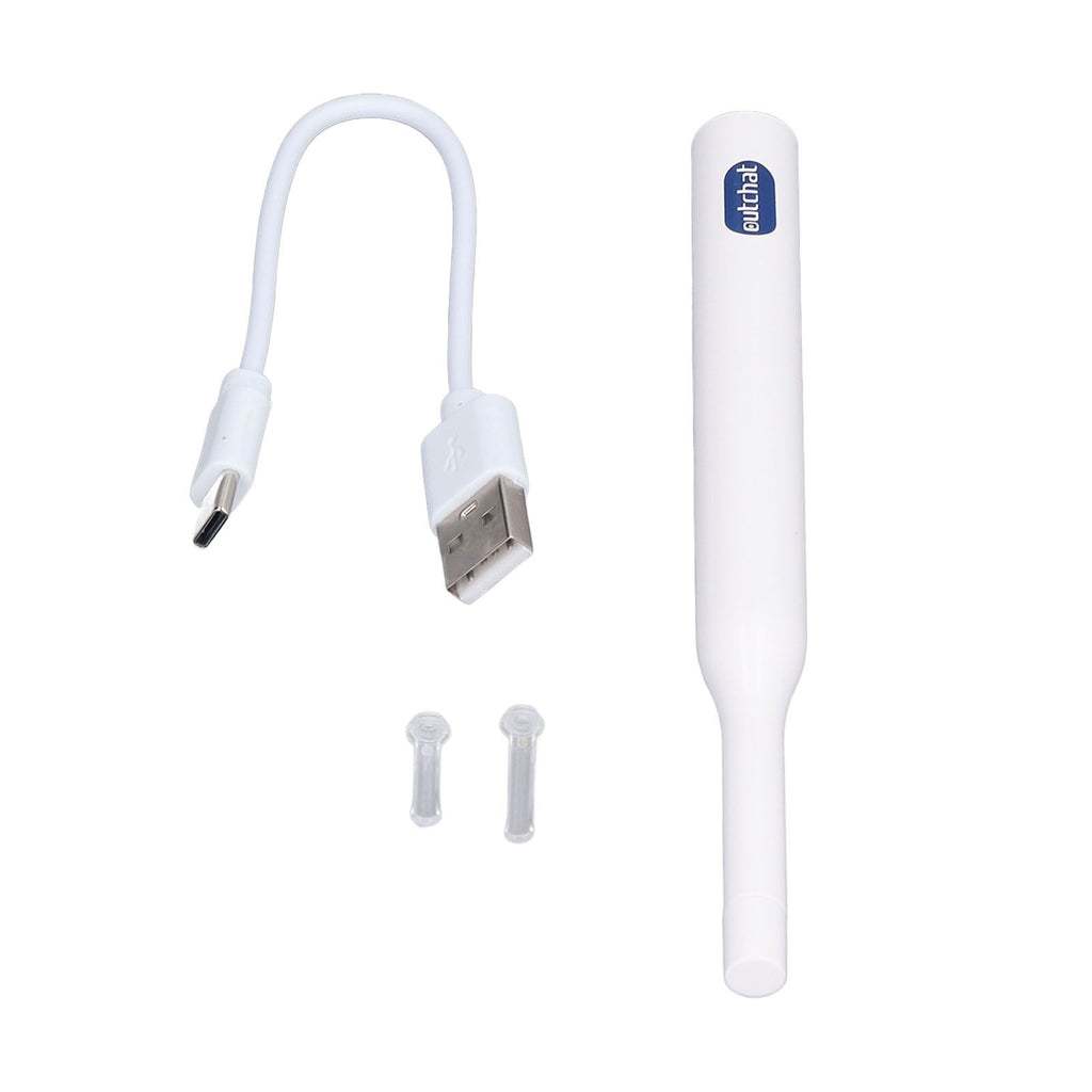 Wireless Otoscope 2.4Ghz Wireless 360 Degrees Wide Angle Lens 20fps CMOS Type C Charging Ear Scope for Home Hospital A