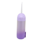 Electric Oral Irrigator 3 Modes High Frequency Pulse IPX7 Waterproof Portable Dental Oral Irrigator Teeth Cleaner Purple
