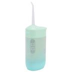 Electric Oral Irrigator Portable Telescopic High Pressure Water Teeth Cleaner Picks Teeth Cleaning Remove Tartar Green