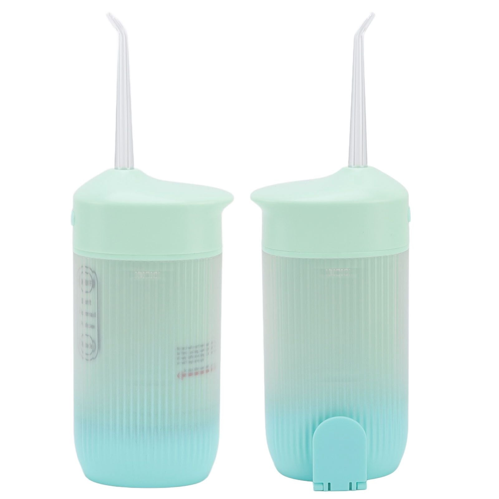 Electric Oral Irrigator Portable Telescopic High Pressure Water Teeth Cleaner Picks Teeth Cleaning Remove Tartar Green
