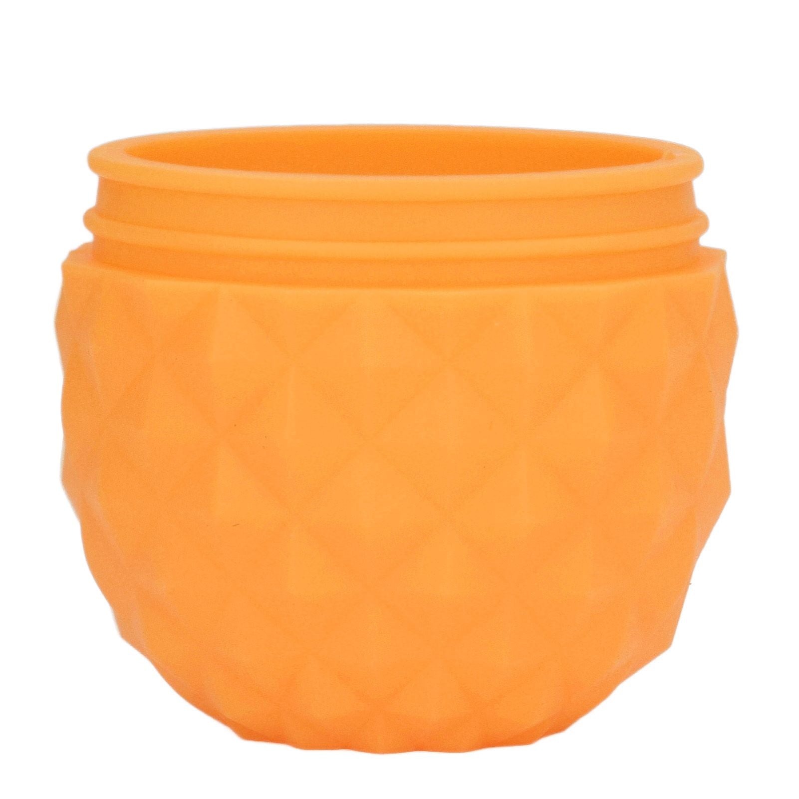 Pineapple Style Face Massage Ice Cube Roller Silicone Face Massage Ice Tray Mold Skin Care Beauty Tool Orange