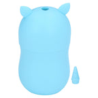 Ice Massage Roller Silica Gel Face Massage Shrink Pore Portable Facial Ice Roller Skin Care Ice Cube Tray Blue