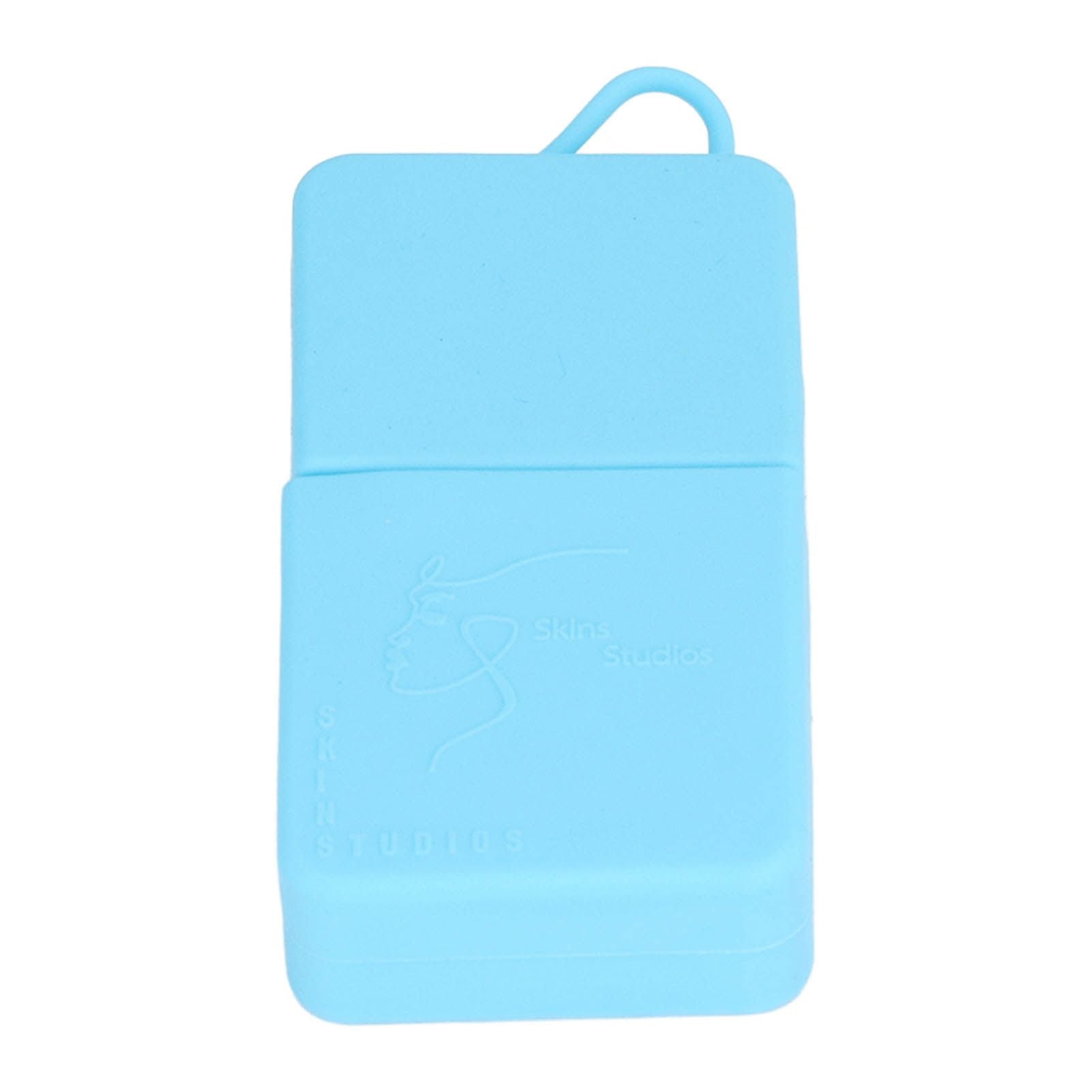 Ice Face Eye Roller Silicone Face Massage Ice Cube Roller Mold Skin Care Beauty Tool blue