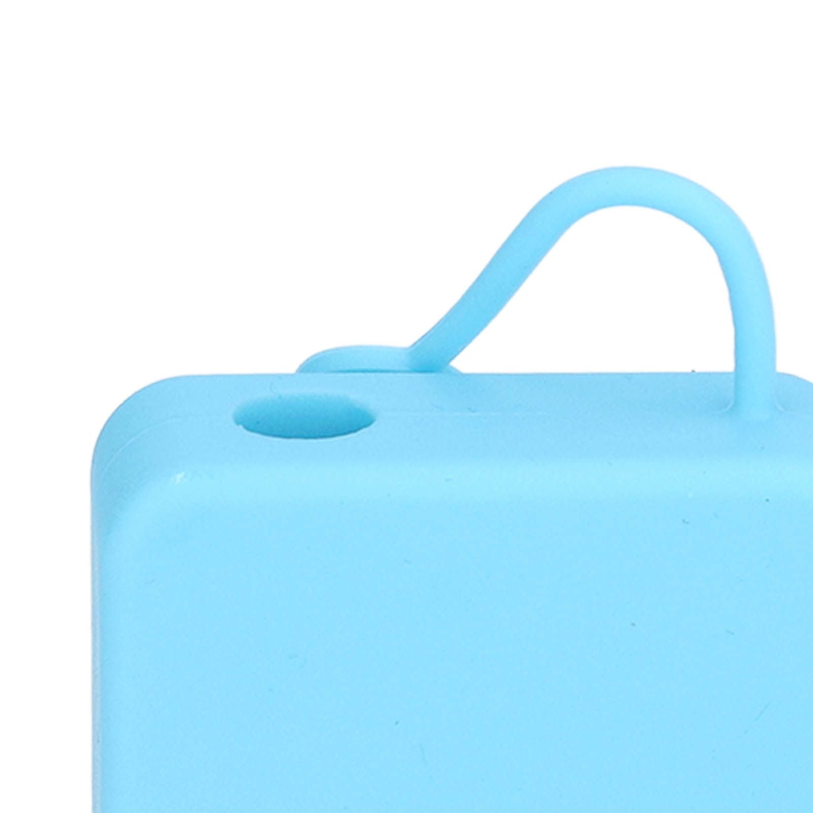 Ice Face Eye Roller Silicone Face Massage Ice Cube Roller Mold Skin Care Beauty Tool blue