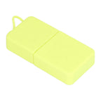 Ice Face Eye Roller Silicone Face Massage Ice Cube Roller Mold Skin Care Beauty Tool Fluorescent Yellow