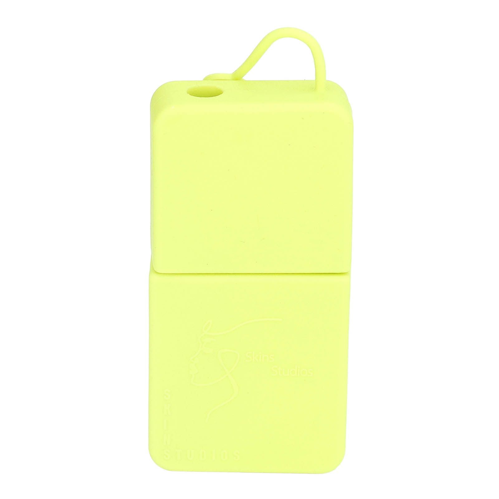 Ice Face Eye Roller Silicone Face Massage Ice Cube Roller Mold Skin Care Beauty Tool Fluorescent Yellow
