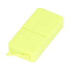 Ice Face Eye Roller Silicone Face Massage Ice Cube Roller Mold Skin Care Beauty Tool Fluorescent Yellow