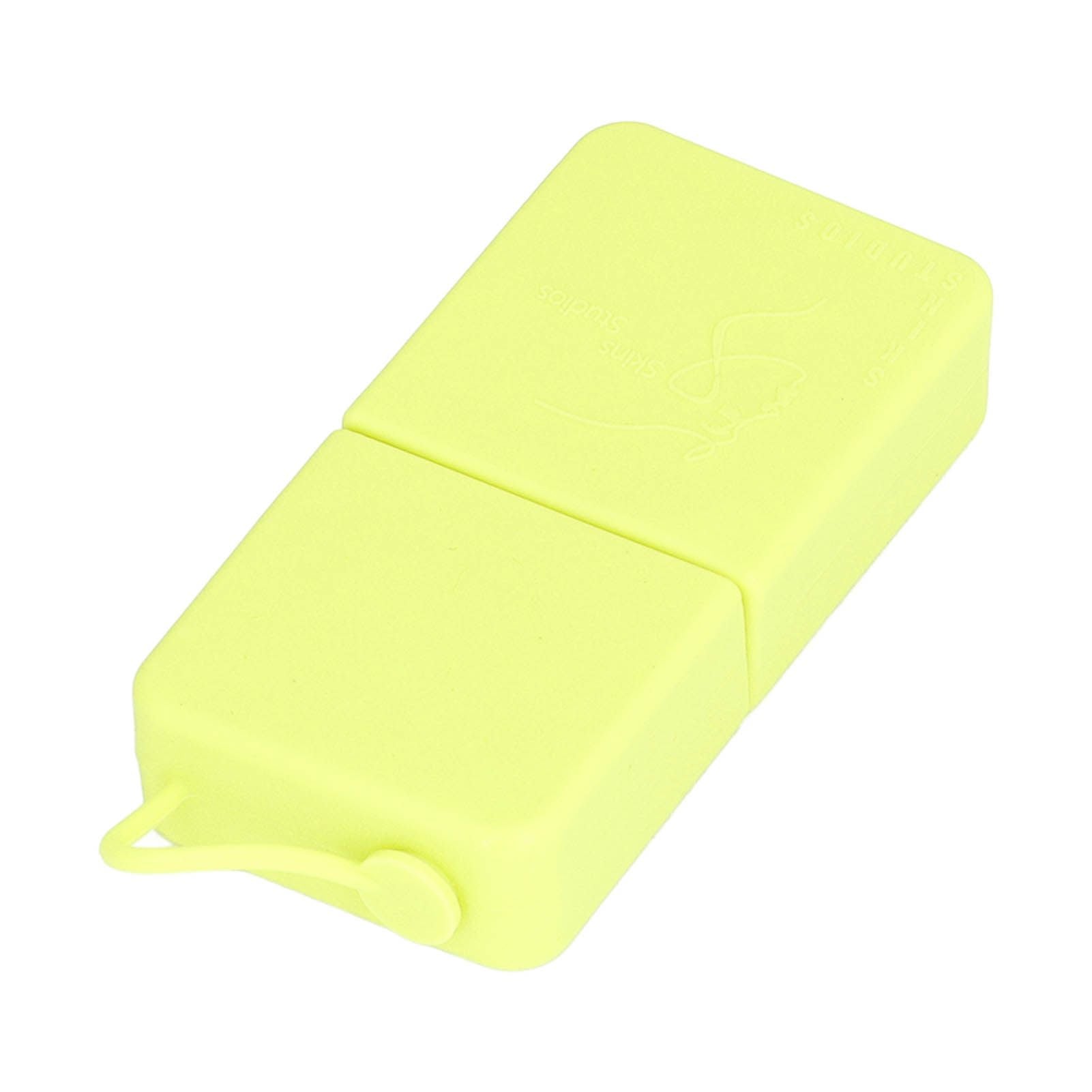 Ice Face Eye Roller Silicone Face Massage Ice Cube Roller Mold Skin Care Beauty Tool Fluorescent Yellow
