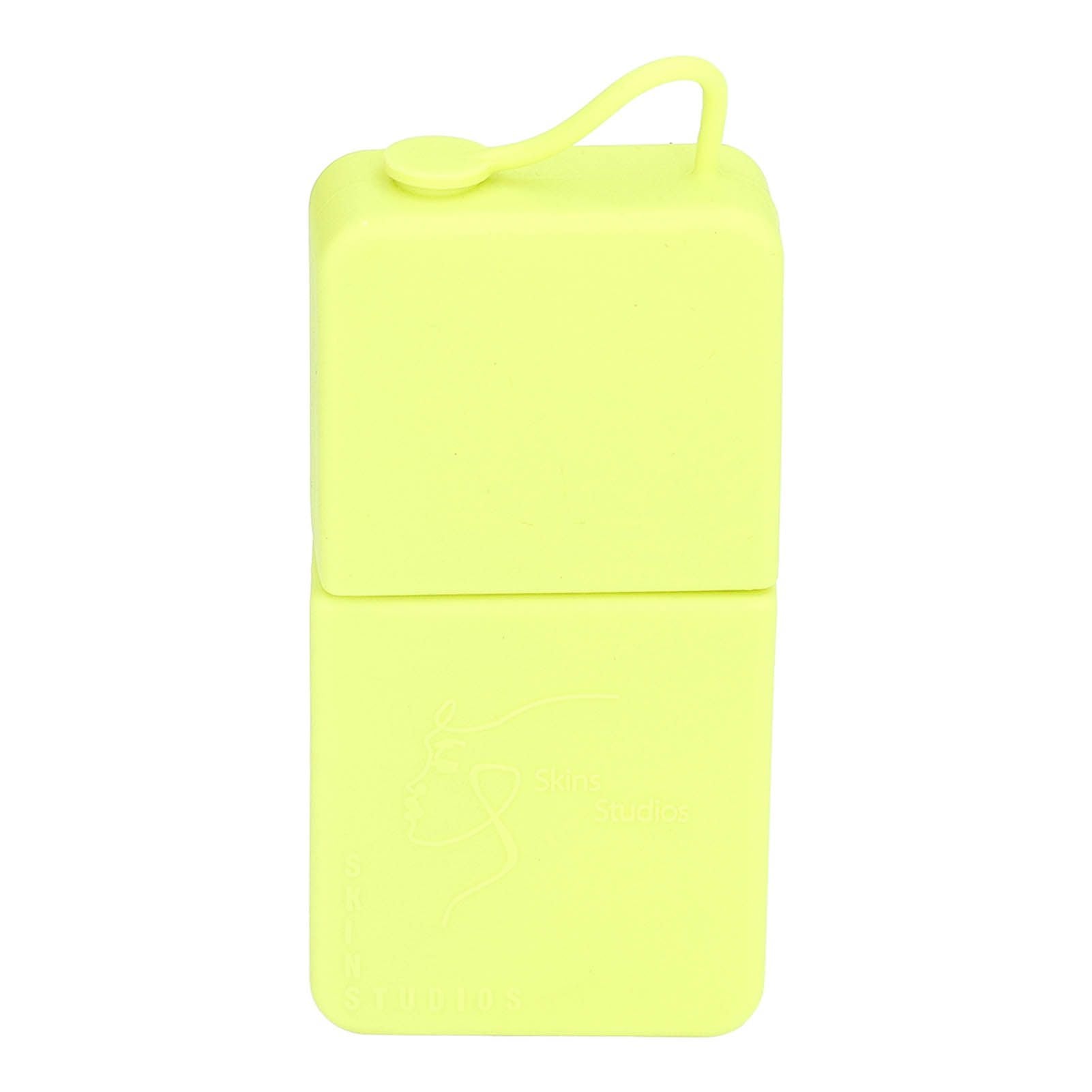 Ice Face Eye Roller Silicone Face Massage Ice Cube Roller Mold Skin Care Beauty Tool Fluorescent Yellow