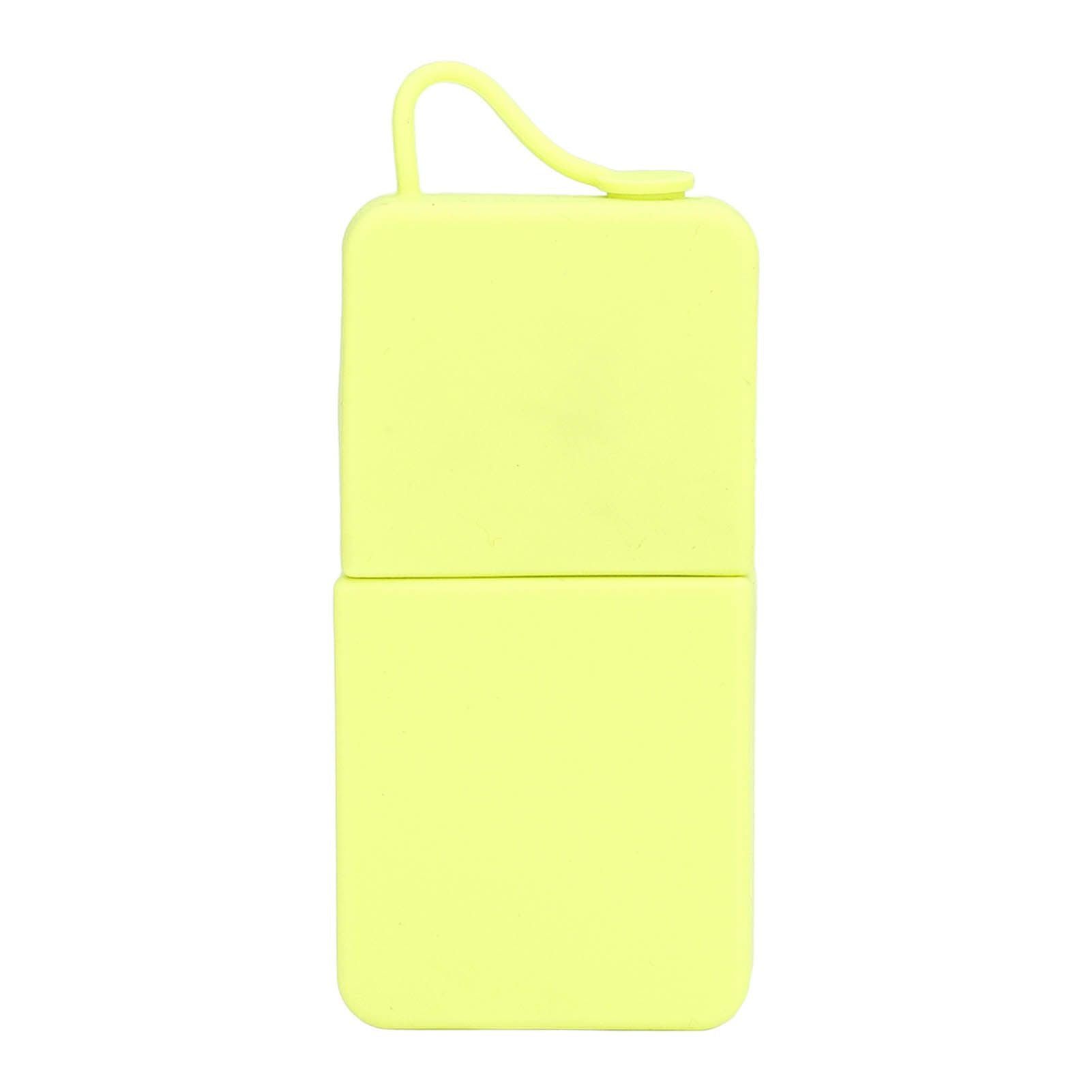 Ice Face Eye Roller Silicone Face Massage Ice Cube Roller Mold Skin Care Beauty Tool Fluorescent Yellow