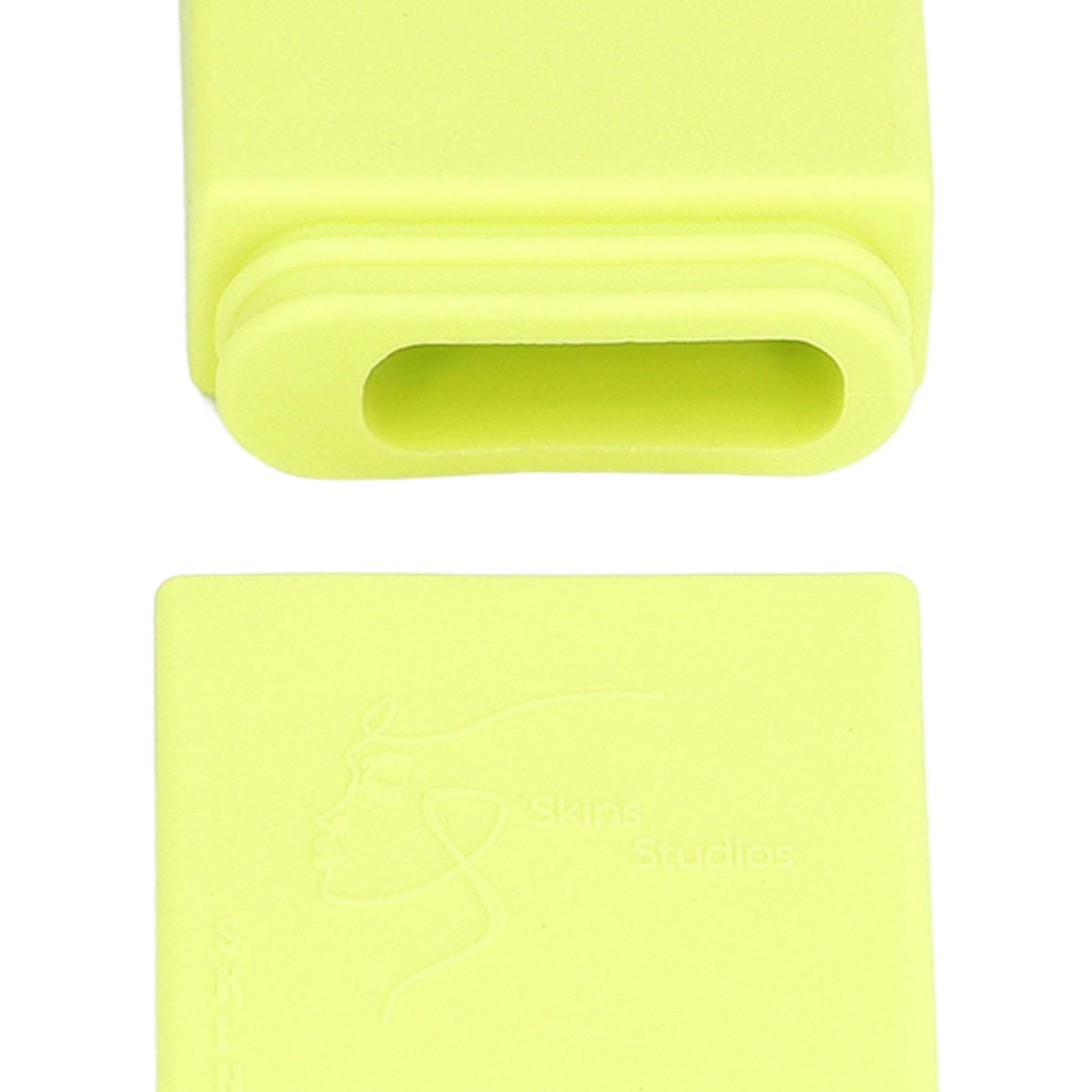 Ice Face Eye Roller Silicone Face Massage Ice Cube Roller Mold Skin Care Beauty Tool Fluorescent Yellow