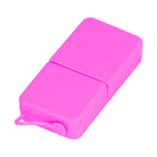 Ice Face Eye Roller Silicone Face Massage Ice Cube Roller Mold Skin Care Beauty Tool Rose Red