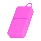 Ice Face Eye Roller Silicone Face Massage Ice Cube Roller Mold Skin Care Beauty Tool Rose Red