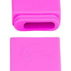 Ice Face Eye Roller Silicone Face Massage Ice Cube Roller Mold Skin Care Beauty Tool Rose Red