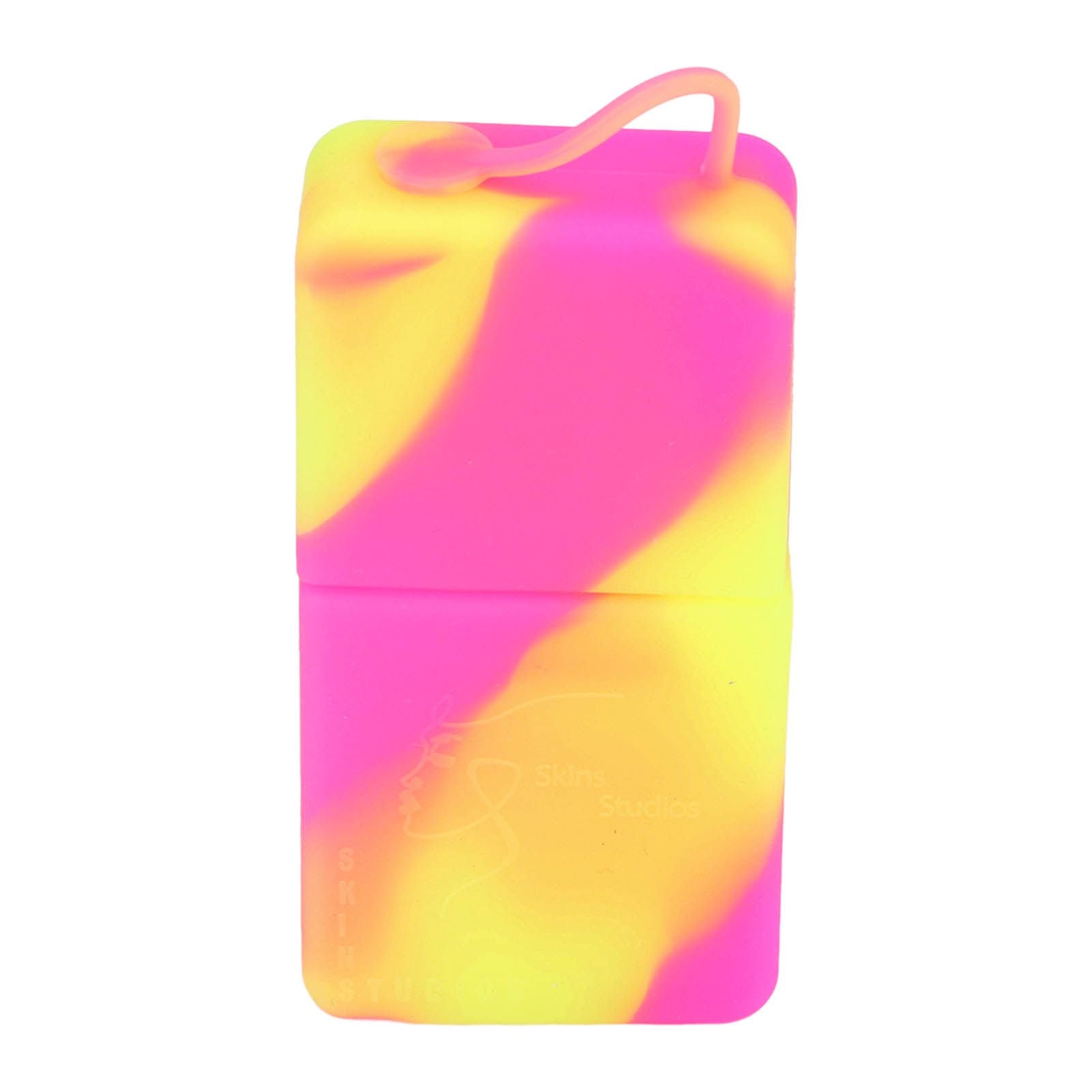 Ice Face Eye Roller Silicone Face Massage Ice Cube Roller Mold Skin Care Beauty Tool Rose Red Yellow Color