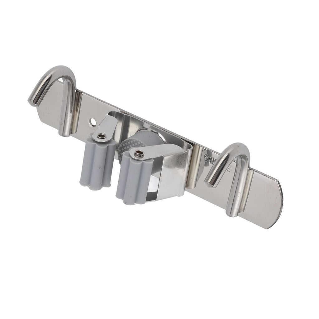 Wall Mounted Mop Organizer Holder Kitchen Bathroom Hardware Hook Pendant Balcony Mop Clip Rag Hook Punch Free Perforations