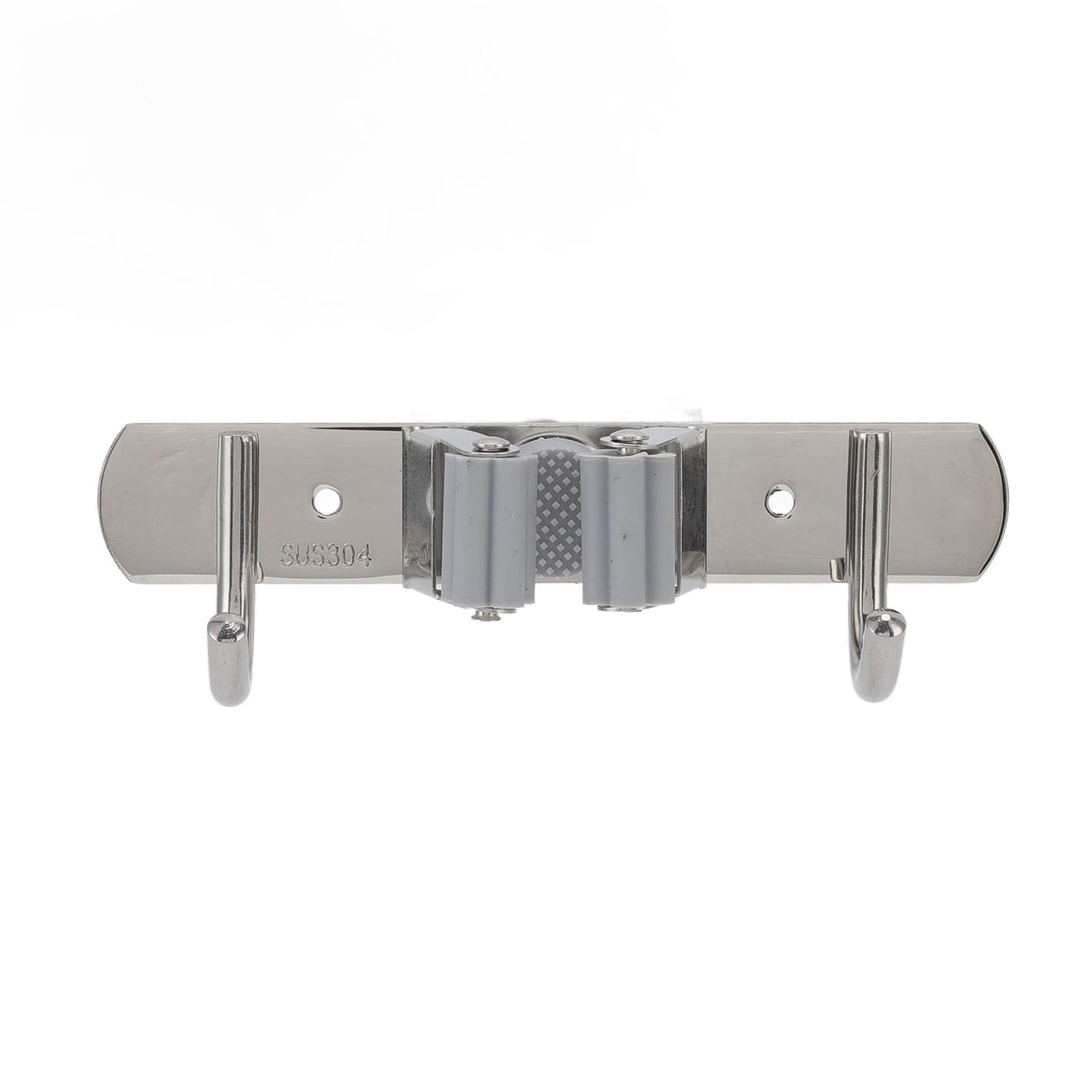 Wall Mounted Mop Organizer Holder Kitchen Bathroom Hardware Hook Pendant Balcony Mop Clip Rag Hook Punch Free Perforations