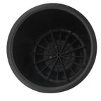 4 Pcs Plastic Furniture Risers 5 Inch Heavy Duty Stackable Circle Bed Lifter for Bed Chair Table Sofa Black