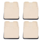 4Pcs Bed Risers Plastic Anti Vibration Pads Furniture Risers for Washing Machine Cabinet Sofa