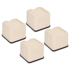 4Pcs Bed Risers Plastic Anti Vibration Pads Furniture Risers for Washing Machine Cabinet Sofa