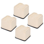 4Pcs Bed Risers Plastic Anti Vibration Pads Furniture Risers for Washing Machine Cabinet Sofa