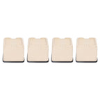 4Pcs Bed Risers Plastic Anti Vibration Pads Furniture Risers for Washing Machine Cabinet Sofa