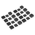 8 Set Full Covered Bed Risers Anti Slip Stackable Furniture Risers for Cabinet Washing Machine Base Tables Chairs