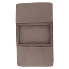 Sofa Tray Folding Arm Storage Holder Table 600D Oxford Cloth Side Pockets for Couch Coffee