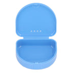 12 Pcs Denture Box Plastic Tooth Dental Orthodontic Retainer Compact Storage Case