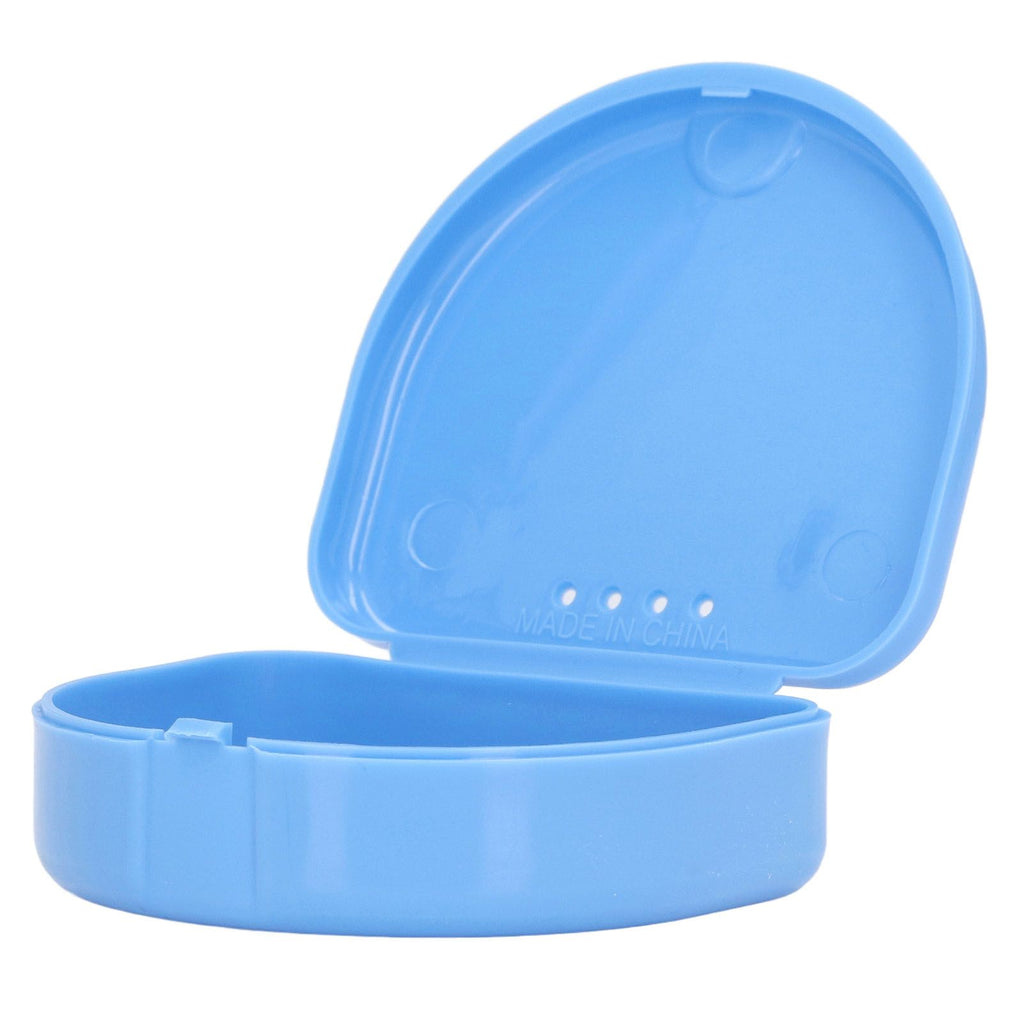 12 Pcs Denture Box Plastic Tooth Dental Orthodontic Retainer Compact Storage Case