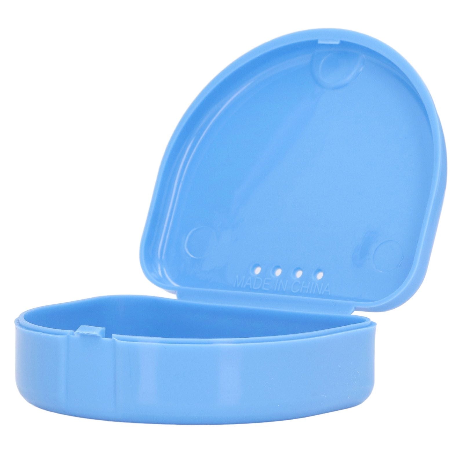 12 Pcs Denture Box Plastic Tooth Dental Orthodontic Retainer Compact Storage Case