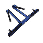 Wheelchair Seat Belt Mesh Breathable Adjustable Wheelchair Restraints Strap for Patient Elderly Disabled