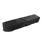 Piano Keyboard Dust Cover Waterproof Breathable Stretchy Black Electric Piano Protective Cover for 61 Keys Digital Piano