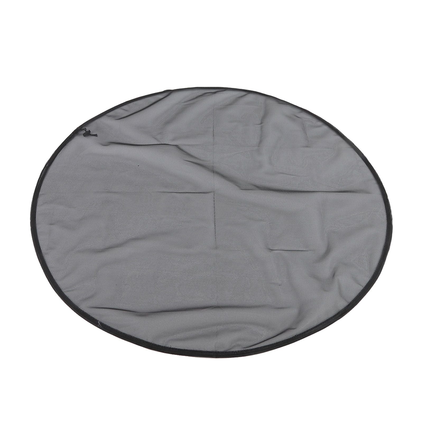 Bucket Mesh Cover Ultra Fine Mesh Drawstring Design Easy Installation Rain Barrel Screen for Bucket Under 80cm Diameter