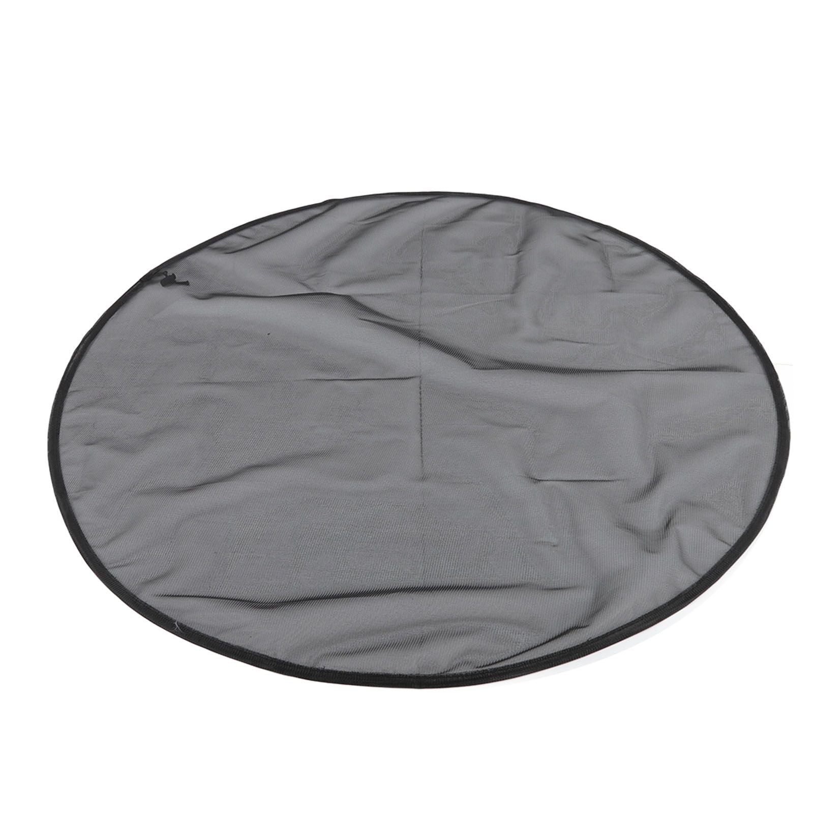 Bucket Mesh Cover Ultra Fine Mesh Drawstring Design Easy Installation Rain Barrel Screen for Bucket Under 80cm Diameter