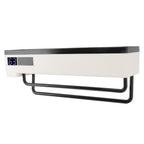 Toothbrush Holder UVC Disinfection 2 in 1 Solar Charging Digital Display Wall Mounted Automatic Toothbrush Sterilizer